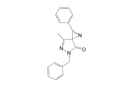 5-Benzyl-7-methyl-2-phenyl-1,5,6-triazaspiro[2.4]hepta-1,6-dien-4-one