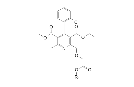 Amlodipine-M (dehydro-deamino-HOOC-glucuronide) MS2