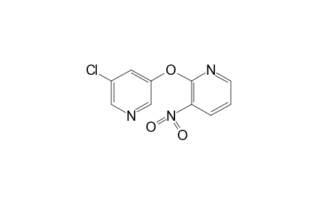 5-chloro-3-[(3-nitro-2-pyridyl)oxy]pyridine