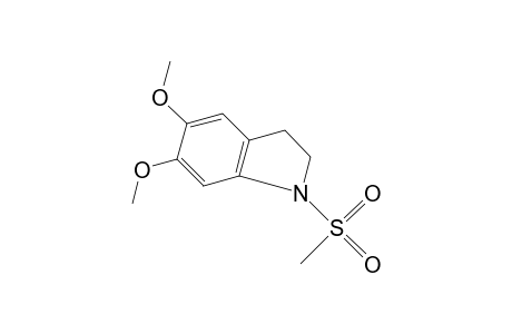 5,6-dimethoxy-1-(methylsulfonyl)indoline