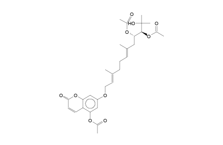 (9S,10R)-9,10,5'-TRIACETOXY-11-HYDROXYUMBELLIPRENIN