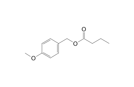 Butyric acid, p-methoxybenzyl ester