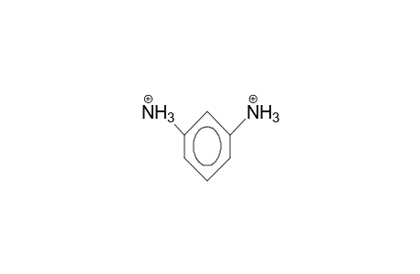 M-Phenylenediammonium dication