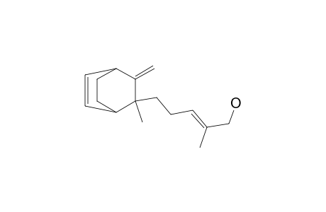 2-Penten-1-ol, 2-methyl-5-(2-methyl-3-methylenebicyclo[2.2.2]oct-5-en-2-yl)-, [1.alpha.,2.beta.(E),4.alpha.]-(.+-.)-