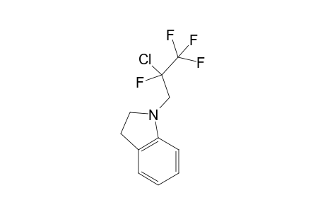 1-(2-Chloro-2,3,3,3-tetrafluoropropyl)indoline