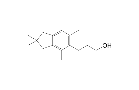 2,3-Dihydro-5-(3'-hydroxypropyl)-2,2,4,6-tetramethyl-1H-indene