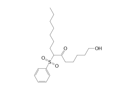 7-(Phenylsulfonyl)-1-hydroxytetradecan-6-one