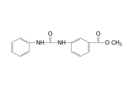 m-(3-phenylureido)benzoic acid, methyl ester