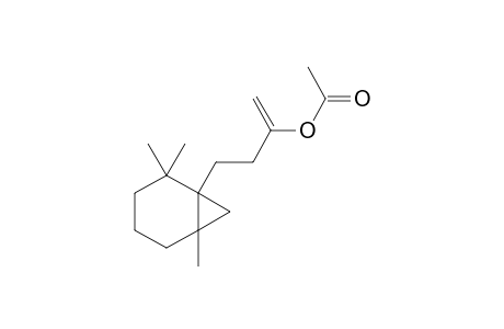 Acetic acid, 1-[2-(2,2,6-trimethyl-bicyclo[4.1.0]hept-1-yl)-ethyl]-vinyl ester