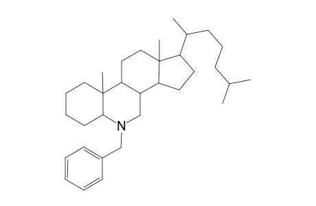 N-Benzyl-6-aza-5-.xi.cholestane
