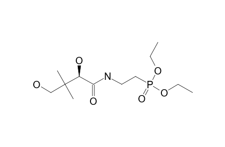 [2-([(2R)-2,4-DIHYDROXY-3,3-DIMETHYLBUTYRYL]-AMINO)-ETHYL]-PHOSPHONIC-ACID-DIETHYLESTER