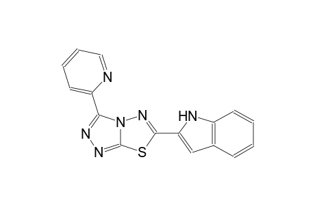 1H-indole, 2-[3-(2-pyridinyl)[1,2,4]triazolo[3,4-b][1,3,4]thiadiazol-6-yl]-