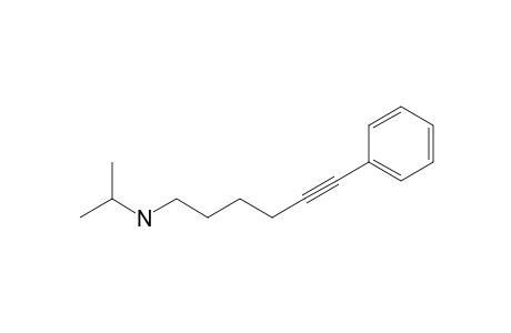 Isopropyl(6-phenylhex-5-ynyl)amine