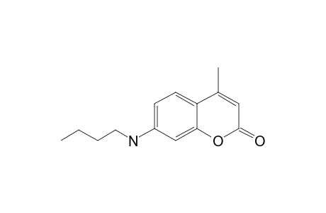 7-(N-Butyl)amino-4-methylcoumarin