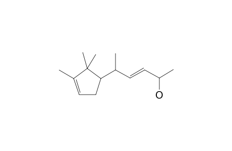 5-(2,2,3-Trimethylcyclopent-3-enyl)hex-3-en-2-ol