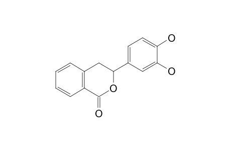 (+/-)-3-(3',4'-Dihydroxyphenyl)-3,4-dihydroisocoumarin