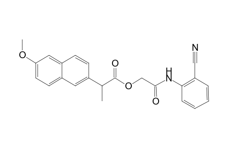 2-(2-Cyanoanilino)-2-oxoethyl 2-(6-methoxy-2-naphthyl)propanoate