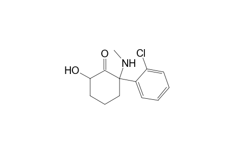 2-(2-Chlorophenyl)-2-(methylamino)-6-oxidanyl-cyclohexan-1-one
