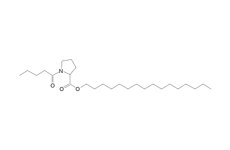 L-Proline, N-valeryl-, hexadecyl ester