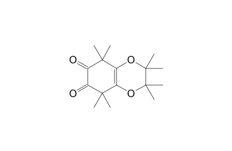 3,3,4,4,7,7,10,10-Octamethyl-2,5-dioxabicyclo[4.4.0]dec-1(6)-ene-8,9-dione