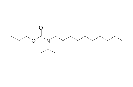 Carbamic acid, N-(2-butyl)-N-decyl-, isobutyl ester