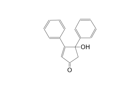 4-hydroxy-3,4-diphenyl-2-cyclopenten-1-one