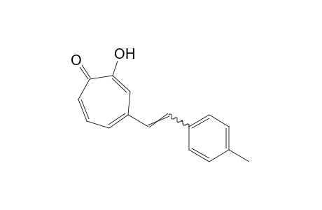 2-hydroxy-4-(p-methylstyryl)-2,4,6-cycloheptatrien-1-one