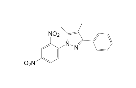 4,5-dimethyl-1-(2,4-dinitrophenyl)-3-phenylpyrazole