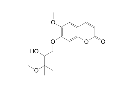 VIRGATOL;7-(2-HYDROXY-3-METHYL-3-METHOXYBUTOXY)-6-METHOXYCOUMARIN