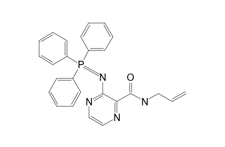 N-allyl-3-(triphenylphosphoranylideneamino)pyrazinamide