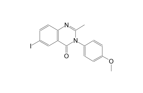 6-iodo-3-(4-methoxyphenyl)-2-methyl-4(3H)-quinazolinone