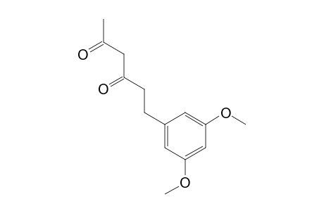 6-(3,5-Dimethoxyphenyl)hexane-2,4-dione