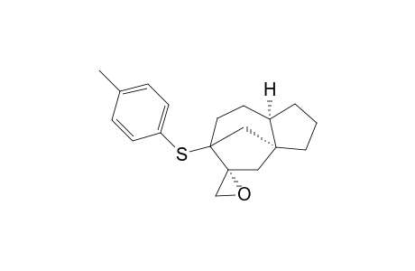 (3aS*,5s*,8aR*)-5-Epoxymethylene-6-(p-tolylthio)-1,2,3,3a,4,5,6,7,8,8a-decahydro-3a,6-methanoazulene