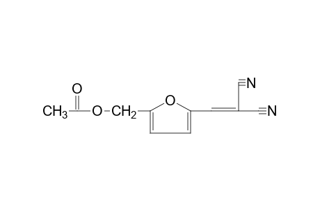 [5-(hydroxymethyl)furfurylidene]malononitrile, acetate (ester)