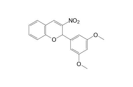 2-(3,5-dimethoxyphenyl)-3-nitro-2H-1-benzopyran