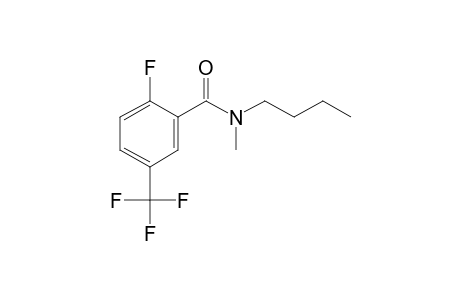 Benzamide, 2-fluoro-5-trifluoromethyl-N-methyl-N-butyl-