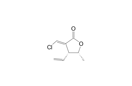 cis-.gama.-Methyl-.beta,-vinyl-.alpha.(Z)-(chloromethylene).gama.-butyrolcatone