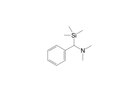 N,N-dimethyl-1-phenyl-1-trimethylsilyl-methanamine