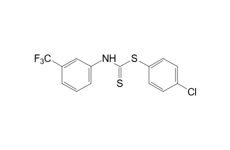 dithio-m-(trifluoromethyl)carbanilic acid, p-chlorophenyl ester