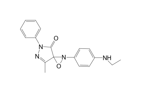 1-Oxa-2,5,6-triazaspiro[2.4]hept-6-en-4-one, 2-[4-(ethylamino)phenyl]-7-methyl-5-phenyl-