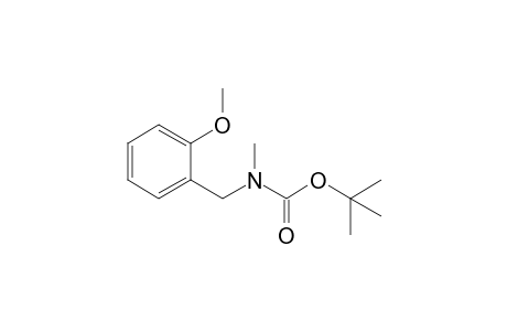N-(t-Butoxycarbonyl)-N-methyl(o-methoxybenzyl)amine