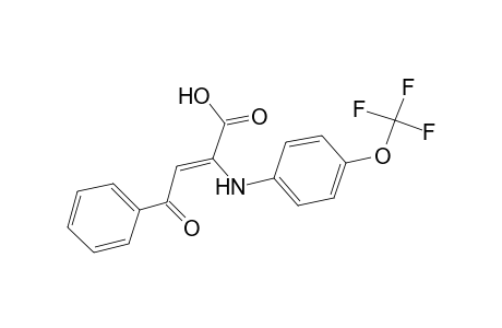 2-butenoic acid, 4-oxo-4-phenyl-2-[[4-(trifluoromethoxy)phenyl]amino]-, (2Z)-