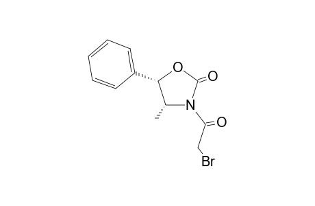 (4R,5S)-3-(2-bromanylethanoyl)-4-methyl-5-phenyl-1,3-oxazolidin-2-one