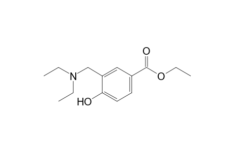 alpha-(Diethylamino)-4-hydroxy-m-toluic acid, ethyl ester