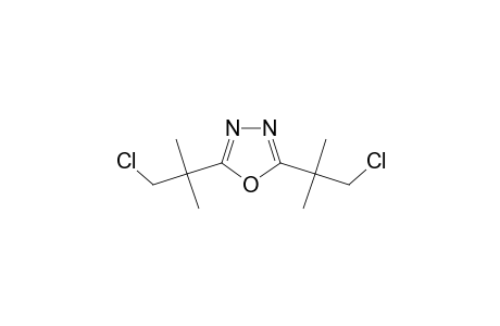 1,3,4-Oxadiazole, 2,5-bis(2-chloro-1,1-dimethylethyl)-