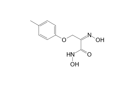 Propanamide, N-hydroxy-2-(hydroxyimino)-3-(4-methylphenoxy)-