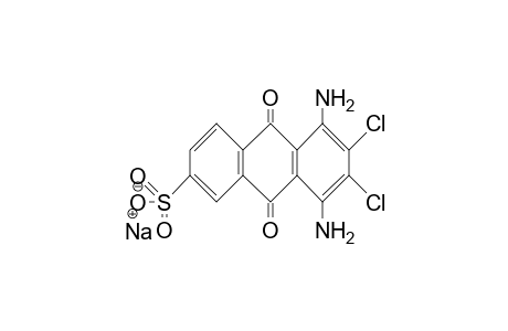 1,4-Diamino-2,3-dichloroanthracene-9,10-dione-sulfonic acid-na salt