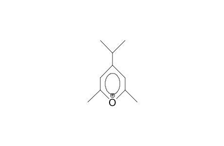2,6-dimethyl-4-propan-2-ylpyrylium