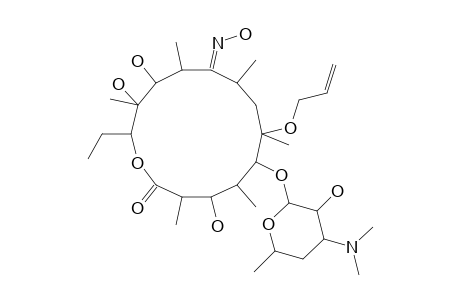 3-O-DESCLADINOSYL-6-O-ALLYLERYTHROMYCIN_A-9-(E)-OXIME