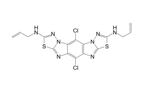 5,11-Dichloro-2,8-diallylaminobenzo[2,3-d:6,5-d']bis(imidazo[2,1-b][1,3,4]thiadiazole)